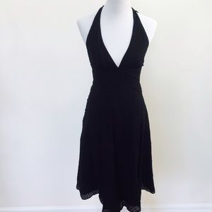 JCREW cotton halter dress